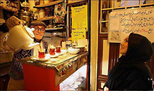 یکی از نوستالژیک ترین کافه های تهران، کافه ای در بازار
