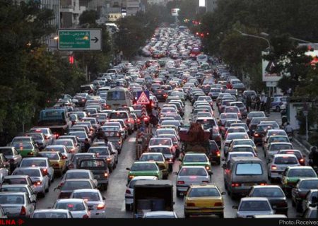 آخرین وضعیت ترافیک معابر بزرگراهی شهر تهران