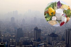مواد غذایی موثر برای مقابله با آلودگی هوا