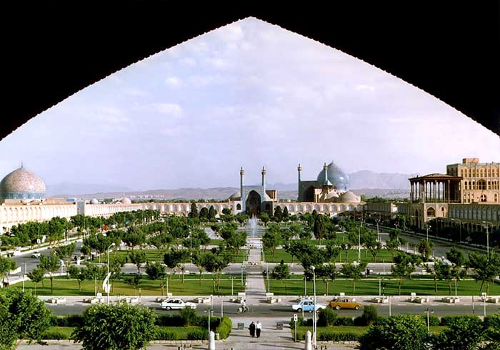 تصویری از میدان نقش جهان اصفهان