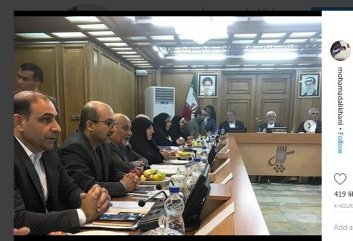 جلسه مشترک نمایندگان مردم تهران، ری و تجریش در مجلس