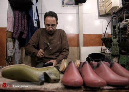 بازار کفاش‌های تهران/گزارش تصویری