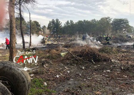 سقوط هواپیمای بوئینگ ۷۰۷ در صفادشت کرج/گزارش تصویری