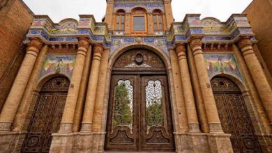سردر باغ ملی شهرداری منطقه ۱۲ تهران