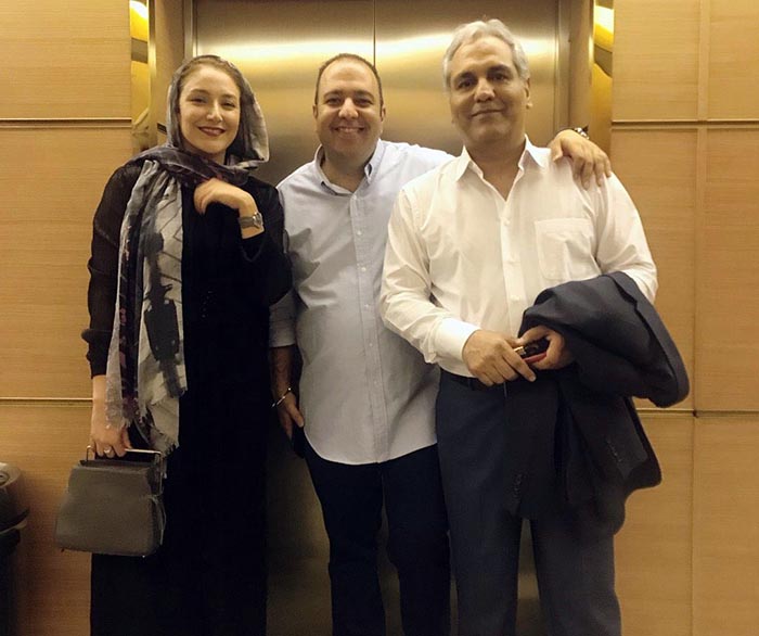  مهران مدیری و علی اوجی