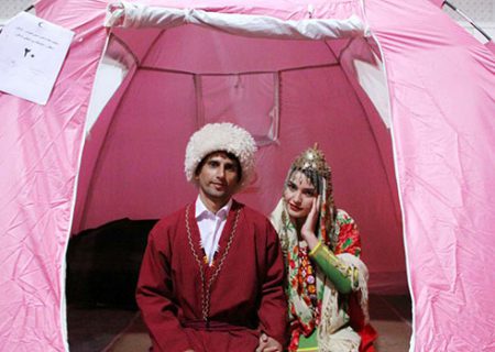 جشن ازدواج ۳۵زوج سیل‌زده در گلستان/گزارش تصویری