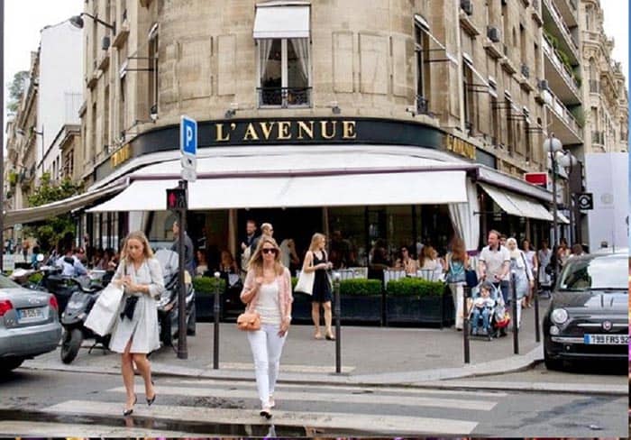 برند L’ AVENUE در شانزلیزه پاریس