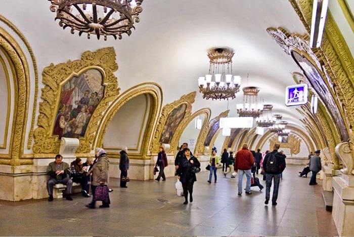 آشنایی با مترو مسکو