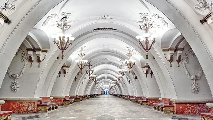 زیبا ترین متروهای جهان در معماری و دکوراسیون زیبا 