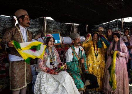 مراسم عروسی سنتی قشقایی در فارس/گزارش تصویری