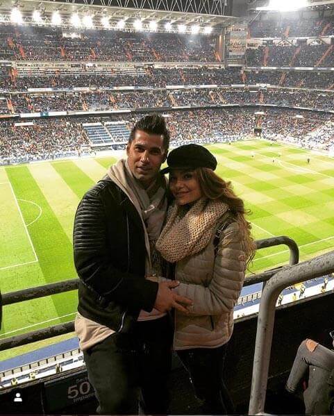 نسیم نهالی و محسن فرزوان را در استادیوم اختصاصی باشگاه کهکشانی رئال مادرید 