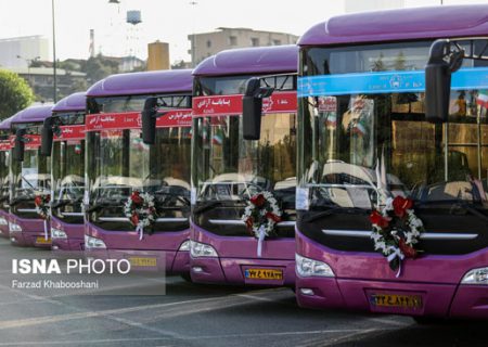 ناوگان جدید اتوبوس و مینی‌بوس درون شهری/گزارش تصویری