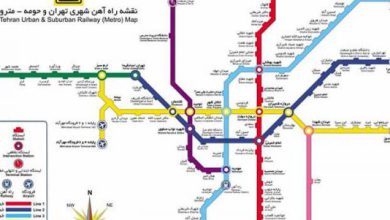 نزدیک ترین مترو ها