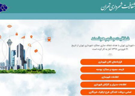فهرست قراردادهای مشارکتی و سرمایه گذاری شهرداری تهران تا خرداد ۹۸