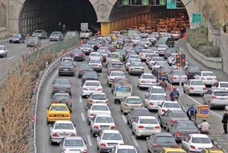 وضعیت ترافیکی معابر بزرگراهی پایتخت در ۲۶ تیرماه
