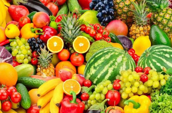 میزان مصرف میوه در روز