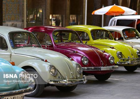 خودروهای کلاسیک در چهارباغ اصفهان/ گزارش تصویری  