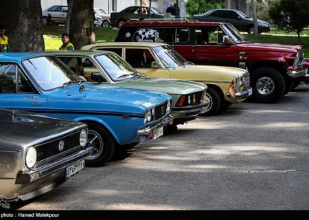 رالی تور شهری خودرو‌های تاریخی در تهران/ گزارش تصویری
