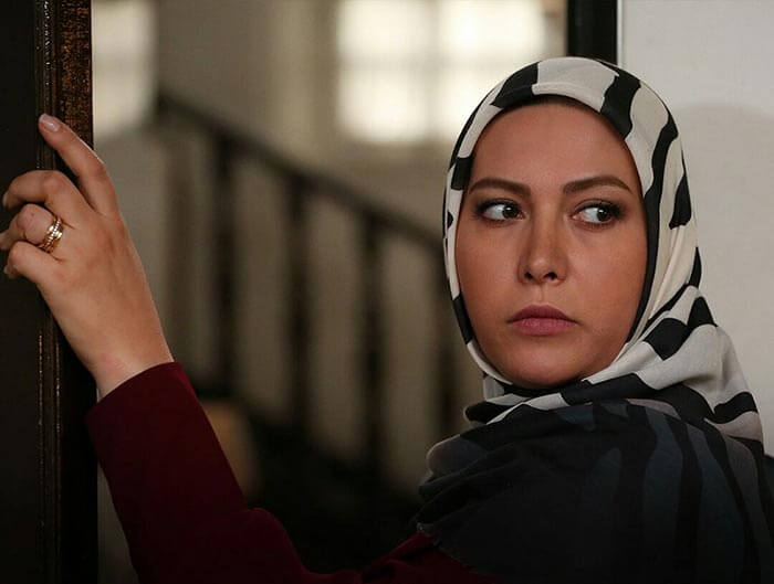 فریبا نادری در سکانسی از قسمت بیست و هشتم فصل سوم سریال  ستایش
