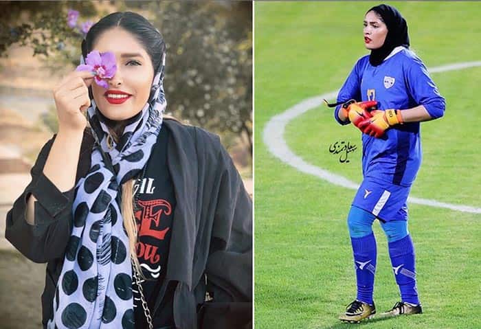 بیوگرافی و تصاویر زهرا خواجوی : دروازه‌بان تیم ملی بانوان