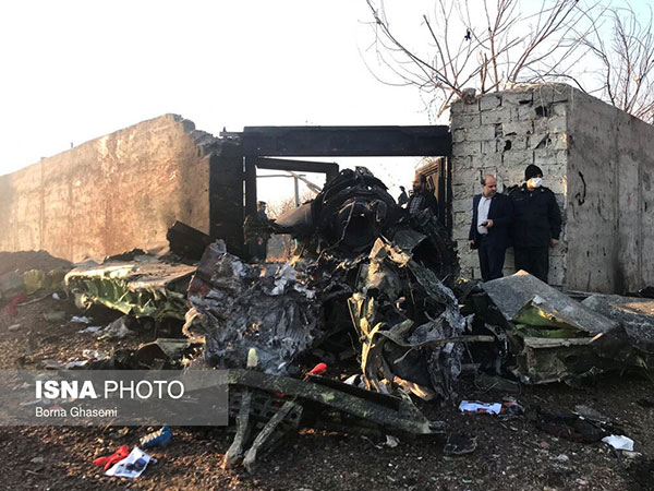سقوط مرگبار هواپیمای اوکراینی در تهران (۱۶+)/ گزارش تصویری