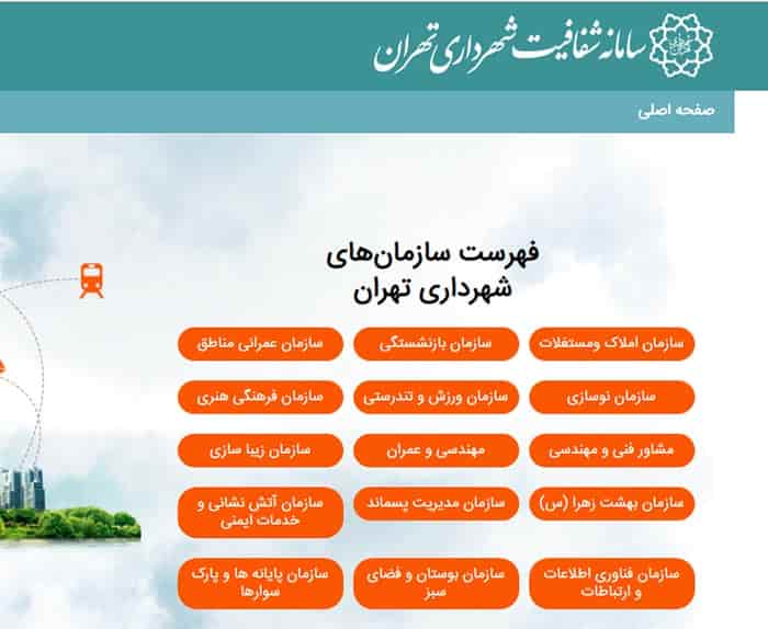 فهرست اعضاء هیات مدیره کلیه سازمان‌ها و شرکت های شهرداری تهران