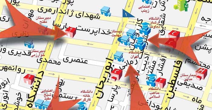 مراکز تخلیه امن اضطراری شهرداری منطقه ۱۱