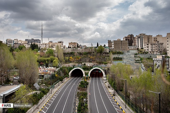 خیابان‌های خلوت تهران/گزارش تصویری