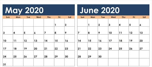 روزهای جهانی در تقویم خرداد ۹۹ (May - June 2020)