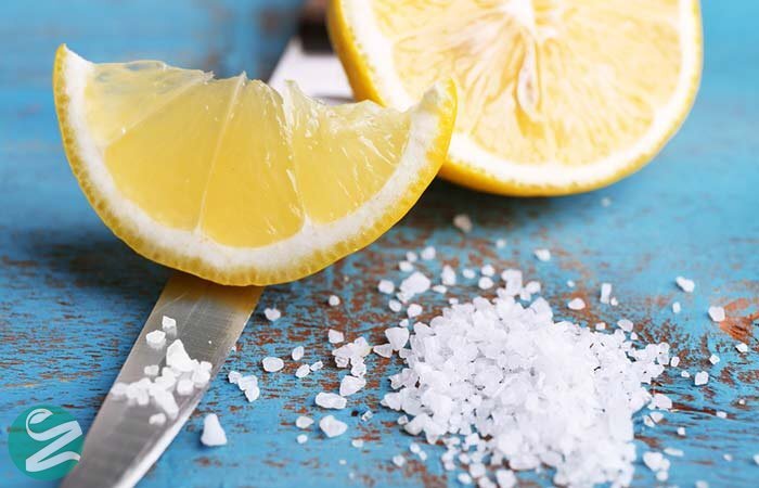 نمک و آب لیمو برای سفید کردن دندان