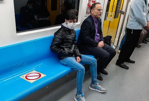 شیوه‌نامه استفاده از مترو در طرح فاصله اجتماعی