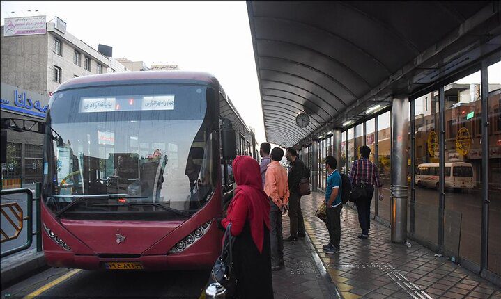 اتوبوس های تهران