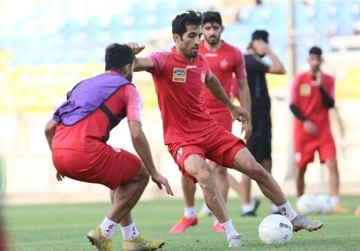 تمرین سرحال پرسپولیسی‌ها
