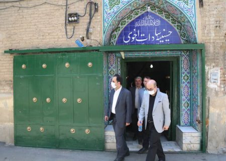 بازدید اعطا عضو شورای شهر تهران از اماکن تاریخی و جاذبه های گردشگری قلب تهران