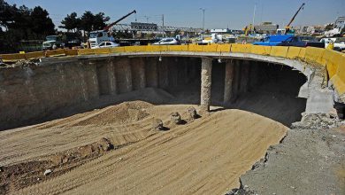 ساخت پل در تهران