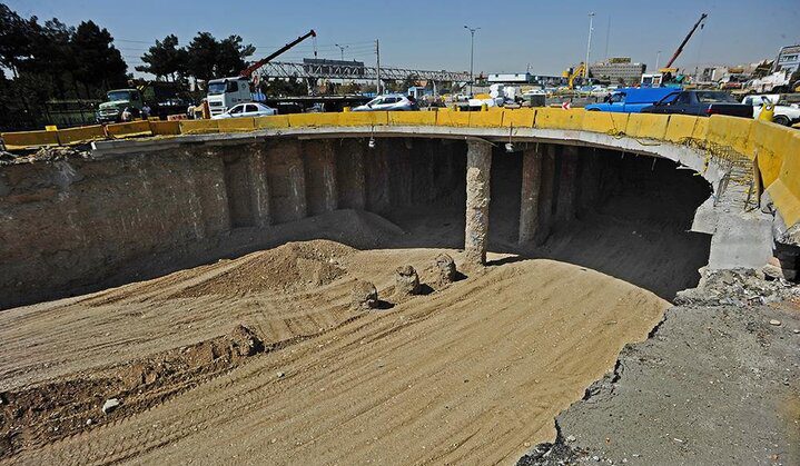 ساخت پل در تهران