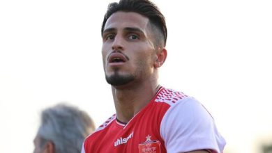 مهاجم تیم فوتبال پرسپولیس