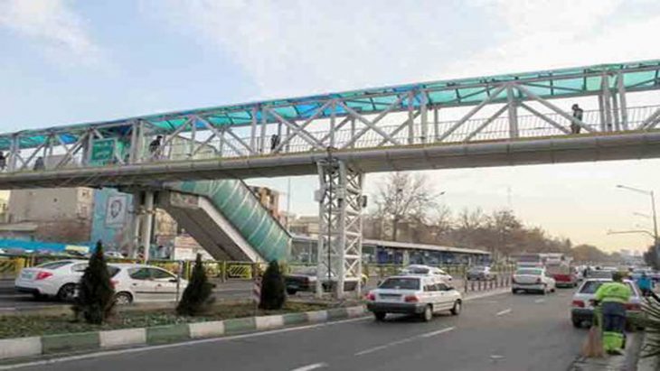 پل‌های عابر پیاده خیابان آزادی