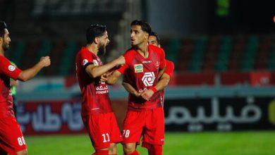دو بازیکن تیم فوتبال پرسپولیس
