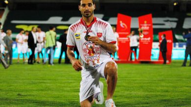 شجاع خلیل مدافع تیم فوتبال پرسپولیس