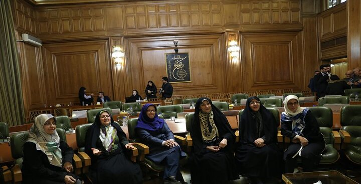 حضور زنان در ۵ دوره شورای شهر تهران