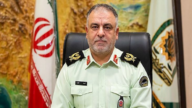 سردار ظهیری فرمانده انتظامی غرب استان تهران