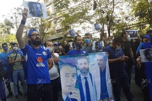 استراماچونی کنار حجازی و پورحیدری