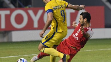 خلیل زاده برترین بازیکن دیدار النصر و پرسپولیس
