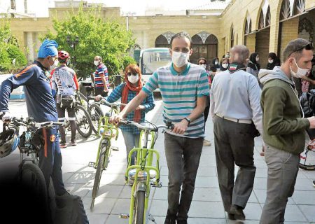 قلب تهران در قرق دوچرخه‌ها