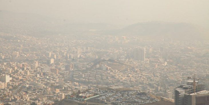 آلودگی هوای تهران