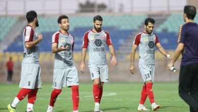 تمرینات پرسپولیس