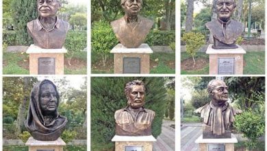 سردیس‌های بدقواره بزرگان هنر۱-min