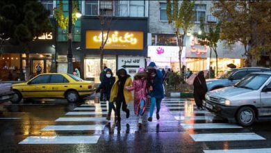 تهران بارانی