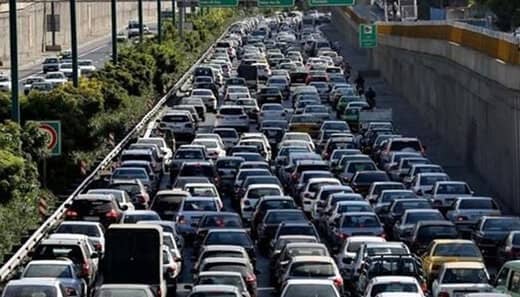 پیش‌بینی افزایش ترافیک تهران در امروز و فردا